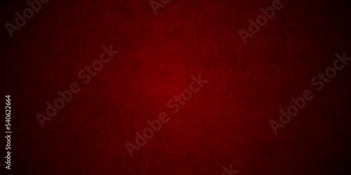 Dark Red stone grunge backdrop texture and Old wall texture cement black red background abstract dark color design are light with white gradient background. 