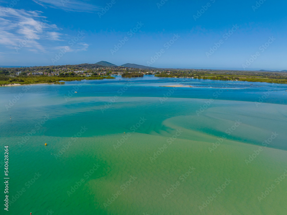 Obraz premium Spring days exploring the river and it's crystal clear waters