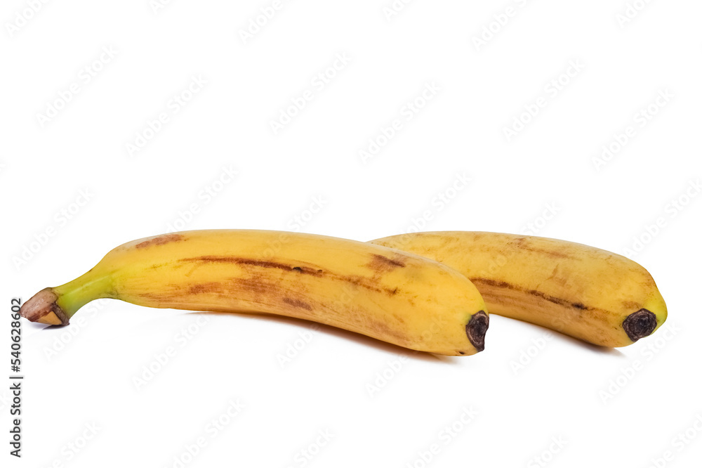 bananas isolated on white background with clipping path and full depth of field. bananas isolated on white background with clipping path and full depth of field.