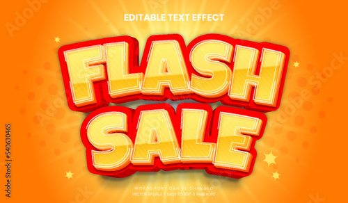 Flash sale text effect