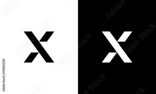 letter x logo design