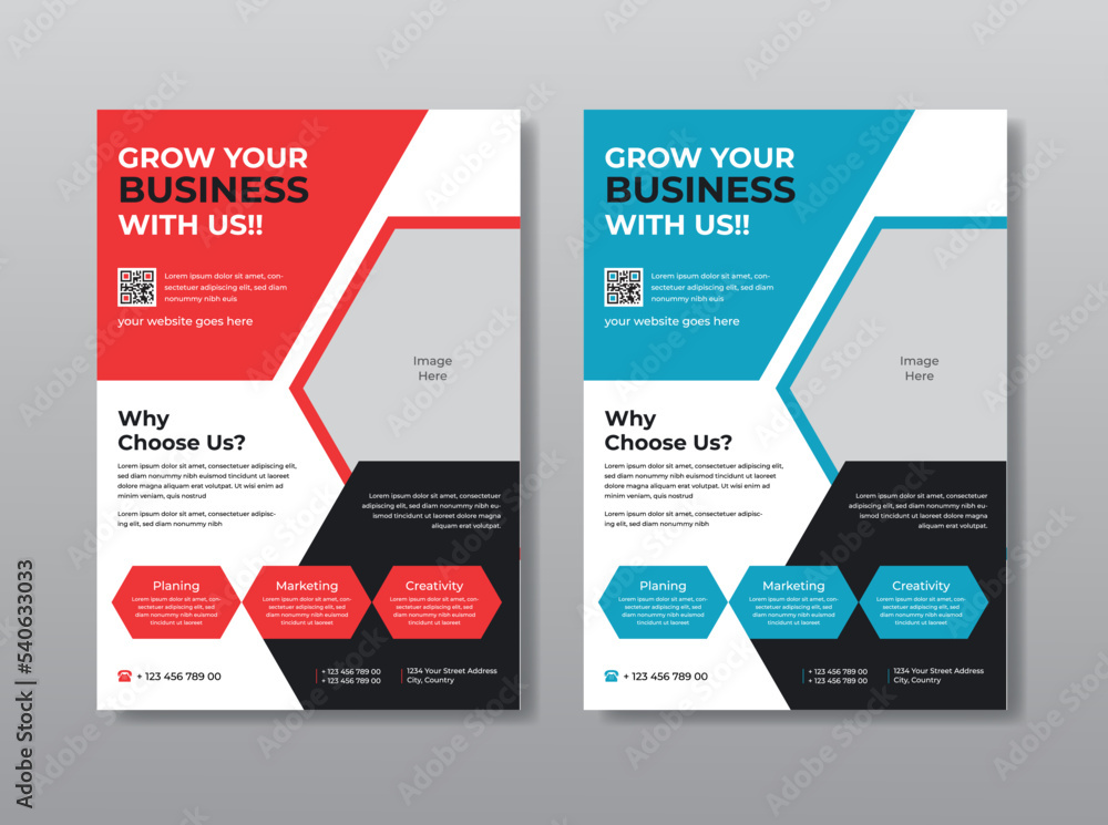 Business flyer template design set with blue, orange, red color. marketing, business proposal, promotion, advertise, publication, cover page. new digital marketing flyer set. Business flyer template design set with blue, orange, red color. marketing, business proposal, promotion, advertise, publication, cover page. new digital marketing flyer set.