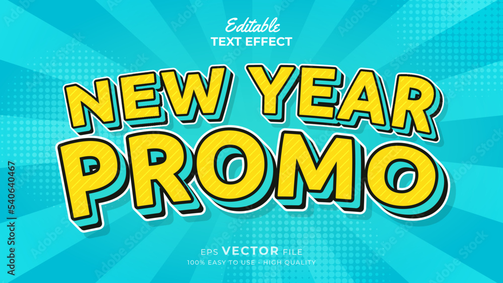 Editable text style effect - new year special promotion big sale 3d text effects Editable text style effect - new year special promotion big sale 3d text effects
