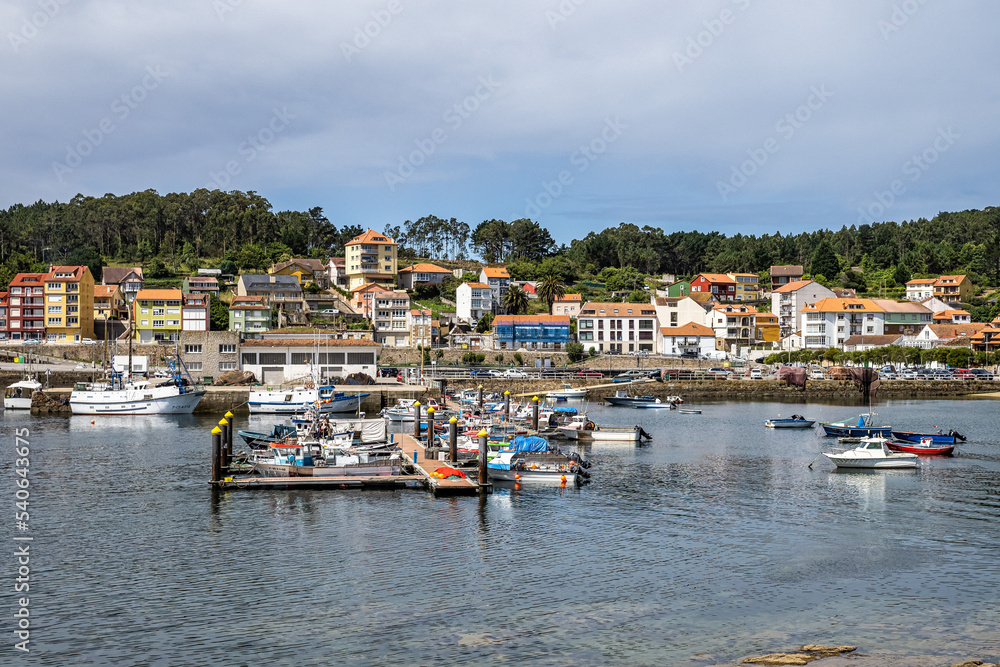 The fishermen village of Camarinas in Galicia, Spain