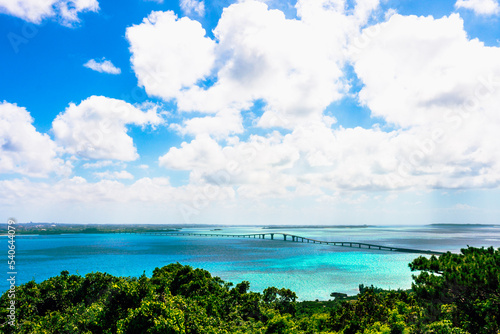 Okinawa Miyakojima sea and sky