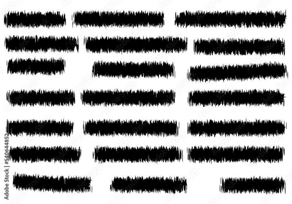 Obraz premium set of black and white background