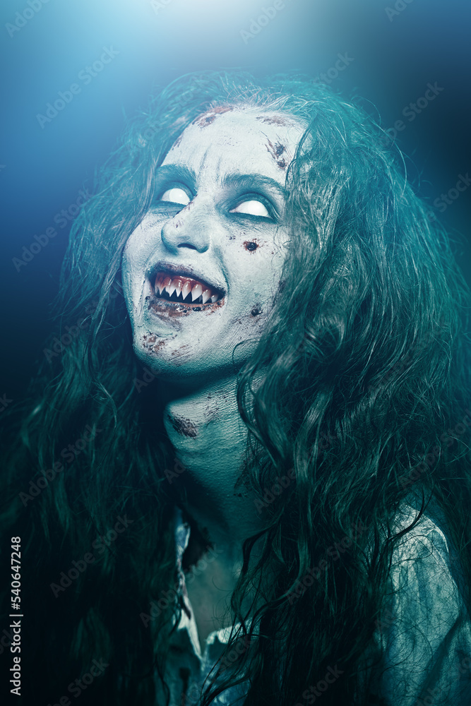 frightening bloody zombie frightening bloody zombie