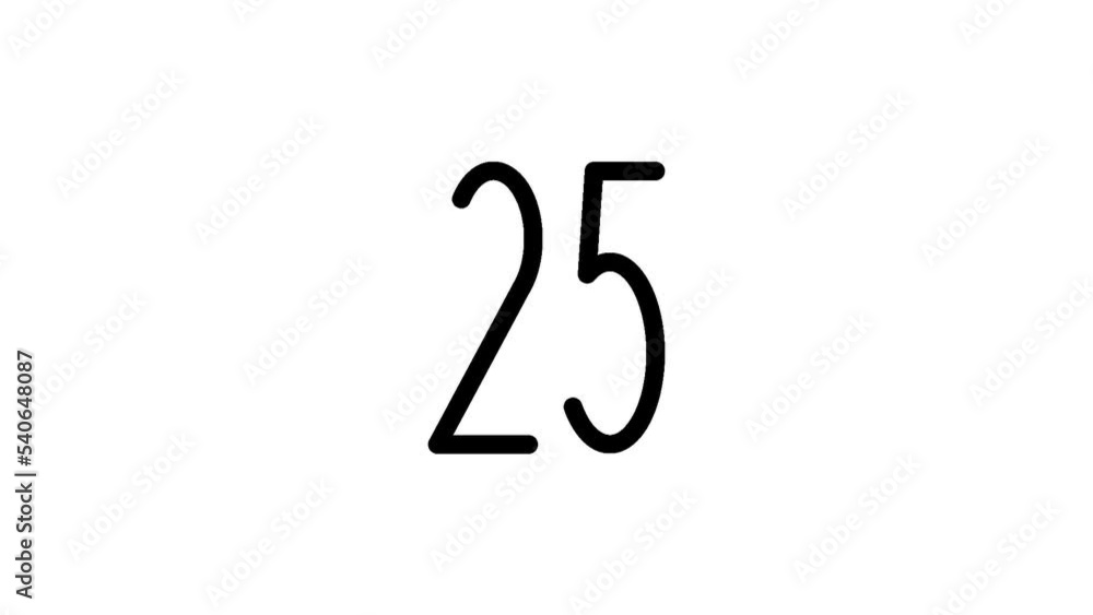 Digital timer countdown 30-1 (Full HD 1920x1080 30s 30fps). Digital timer countdown 30-1 (Full HD 1920x1080 30s 30fps).