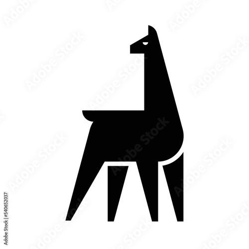 Llama Logo. Icon design. Template elements