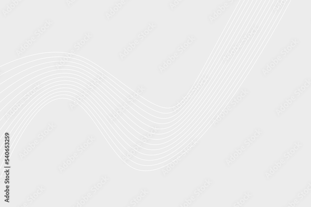 Obraz premium Abstract White gray gradient background 