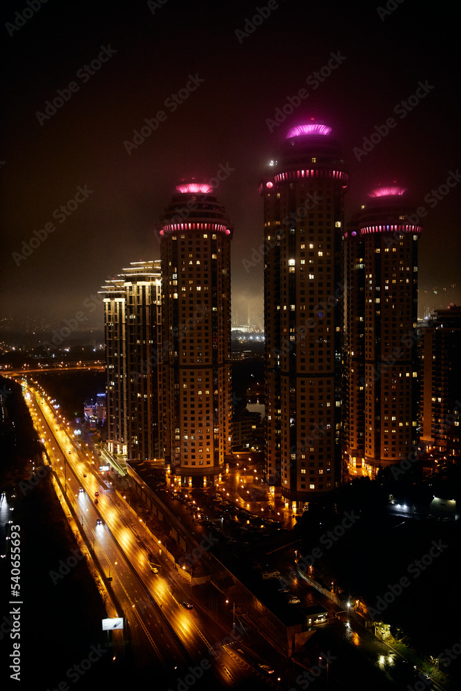 Fototapeta premium city at night