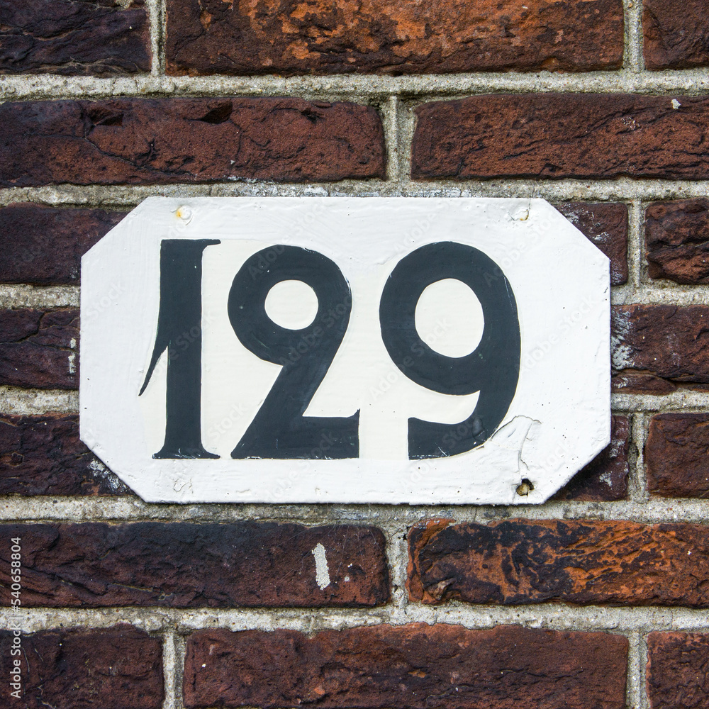 house number one hundred and twenty nine (129) house number one hundred and twenty nine (129)
