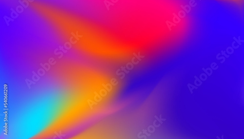 Tableau sur toile Smooth fantasy motion abstract blurring waves on background
