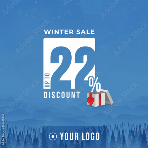 sale social media posts, Discount social media post photo