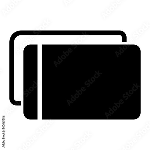 Icon Art Board With Style Glyph