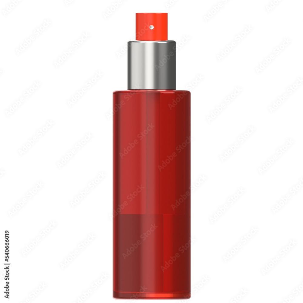 3d rendering illustration of a cosmetics bottle 3d rendering illustration of a cosmetics bottle
