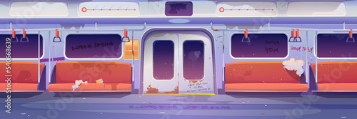 Fotografie Metro train car