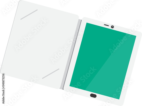 Illustrations flat design concept mobile smartphone and tablet. PNG