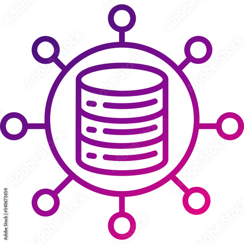 Data Network Icon
