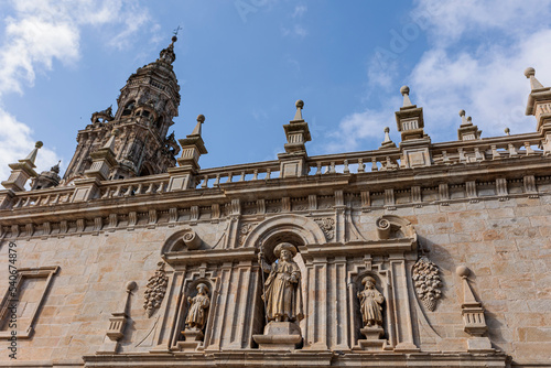beautiful photographs of the cathedral of santiago compostela