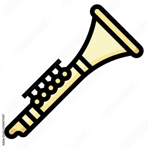clarinet filled color line