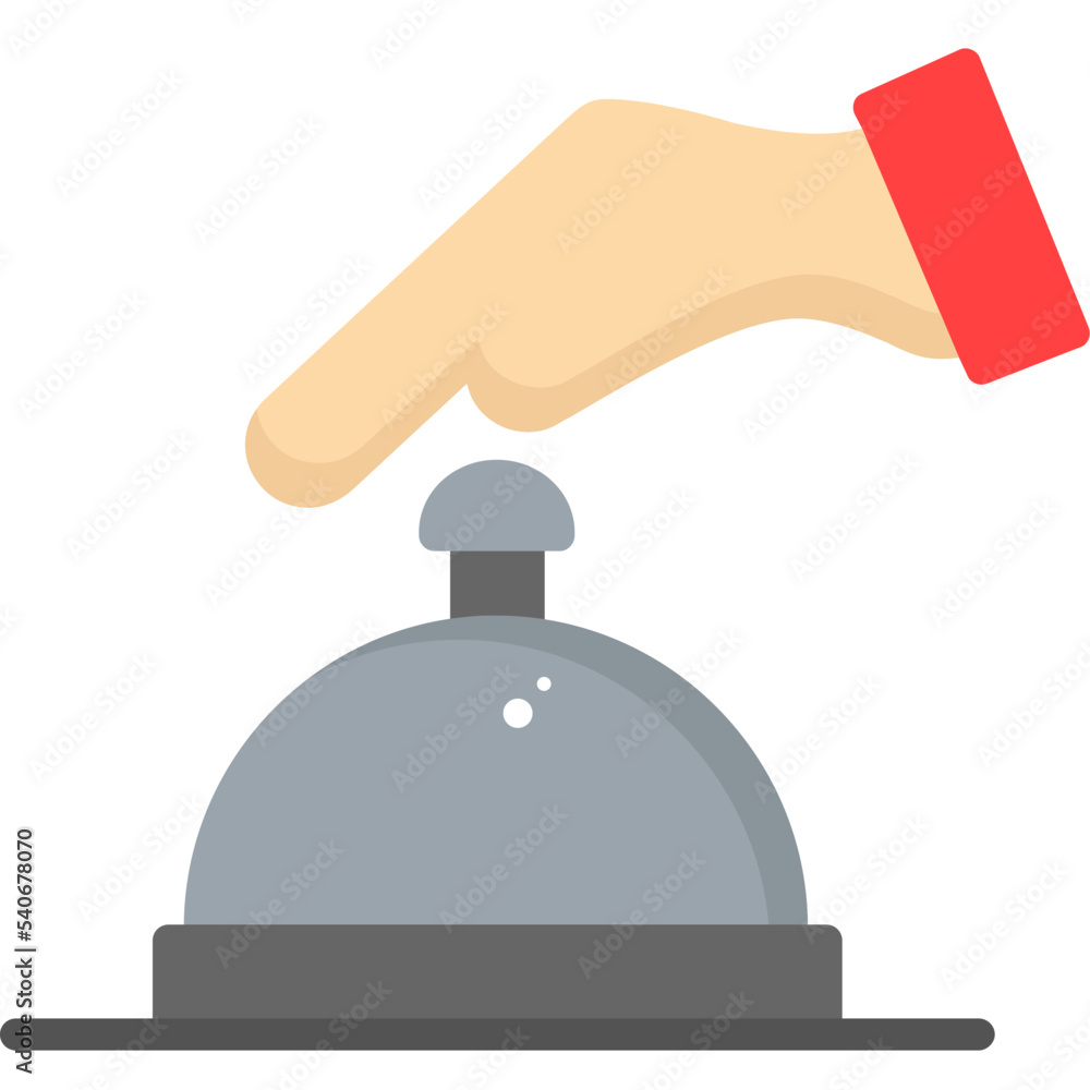 Obraz premium Desk Bell Icon