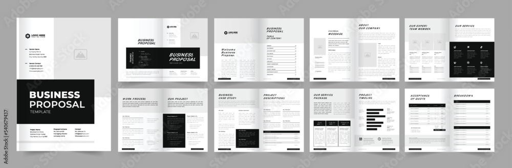 Business Project Proposal or Project Proposal Template Business Project Proposal or Project Proposal Template