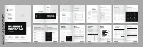 Business Project Proposal or Project Proposal Template