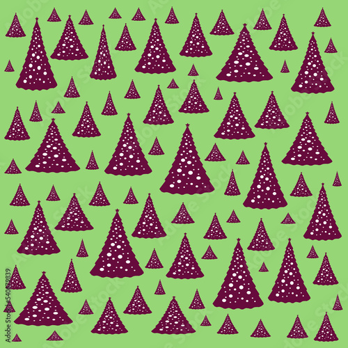 Christmas seamless pattern © Chris