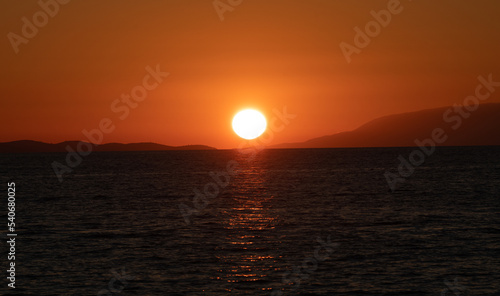 Sonnenuntergang am Meer