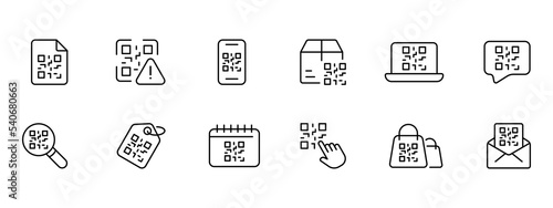 Qr code set icon. Quar codes with inscription scan me with smartphone. Scan me icon, about goods, search, logistics. Scan qr code icon for payment, mobile app and identification.