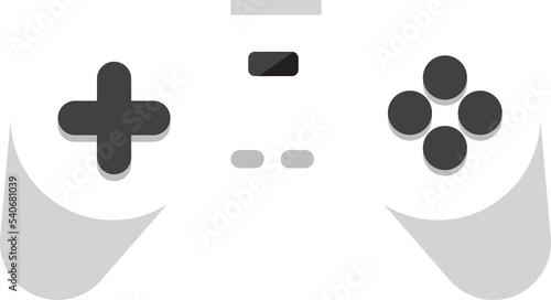 Illustrations game controller flat design icon appliance for households. PNG photo