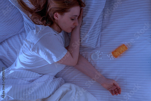Foto Sleeping pills, medicine