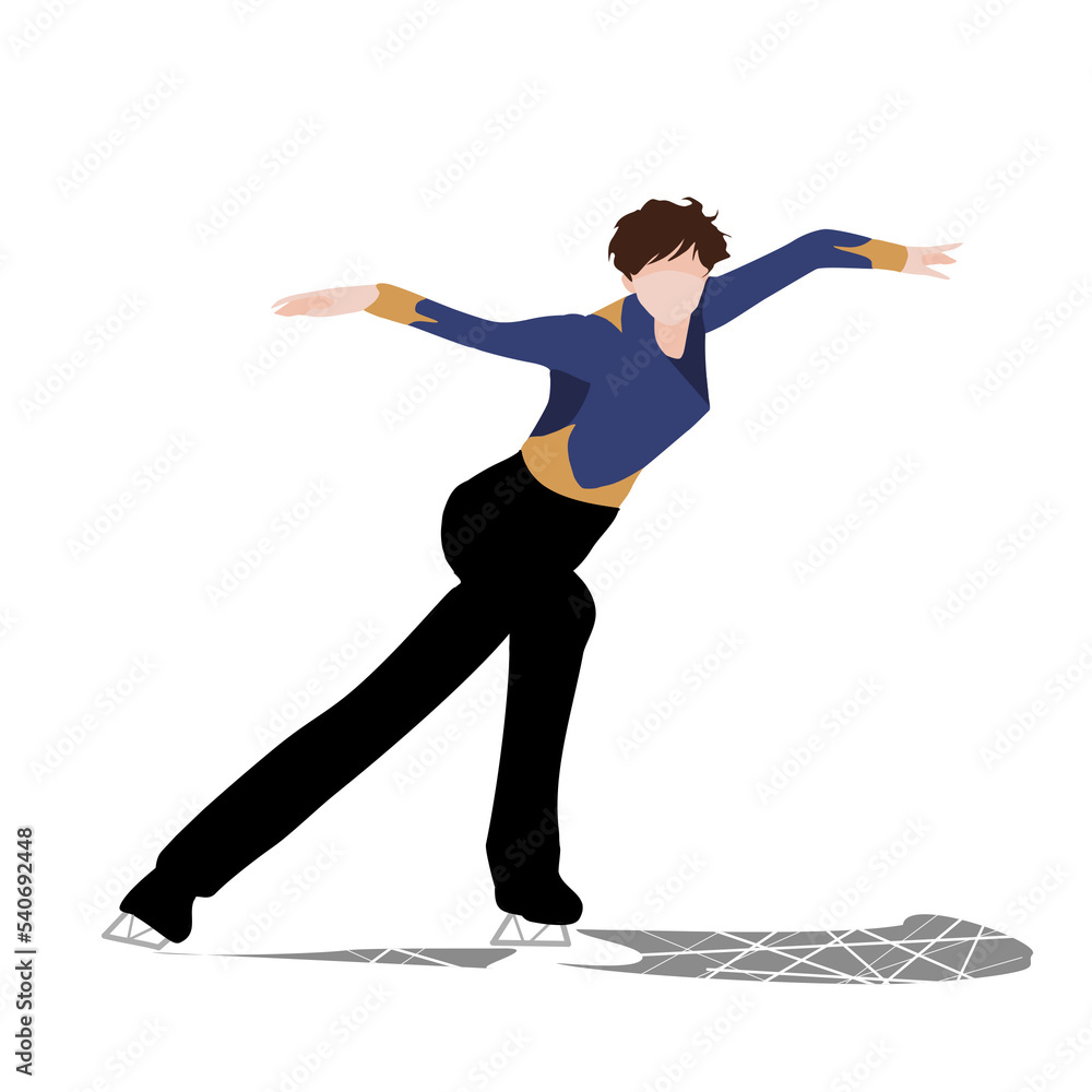 Fototapeta premium フィギュアスケート 男子 0705