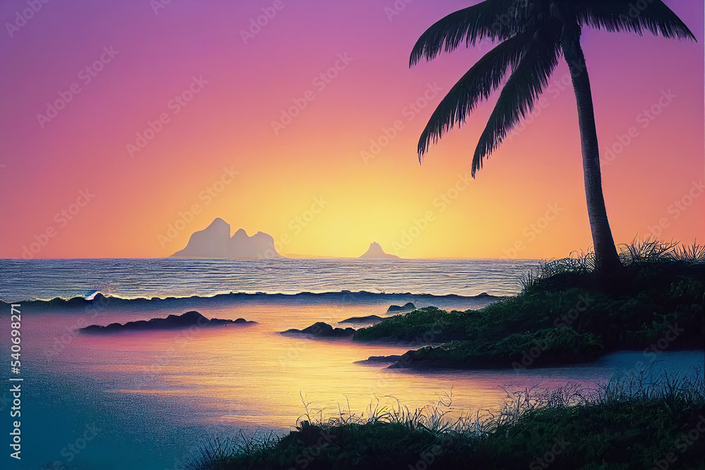 Caribbean dawn