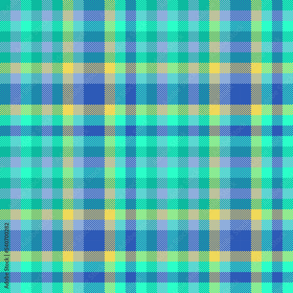 Decorative tartan plaid tiles pattern illustration Decorative tartan plaid tiles pattern illustration