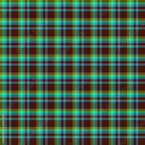 Decorative tartan plaid tiles pattern illustration