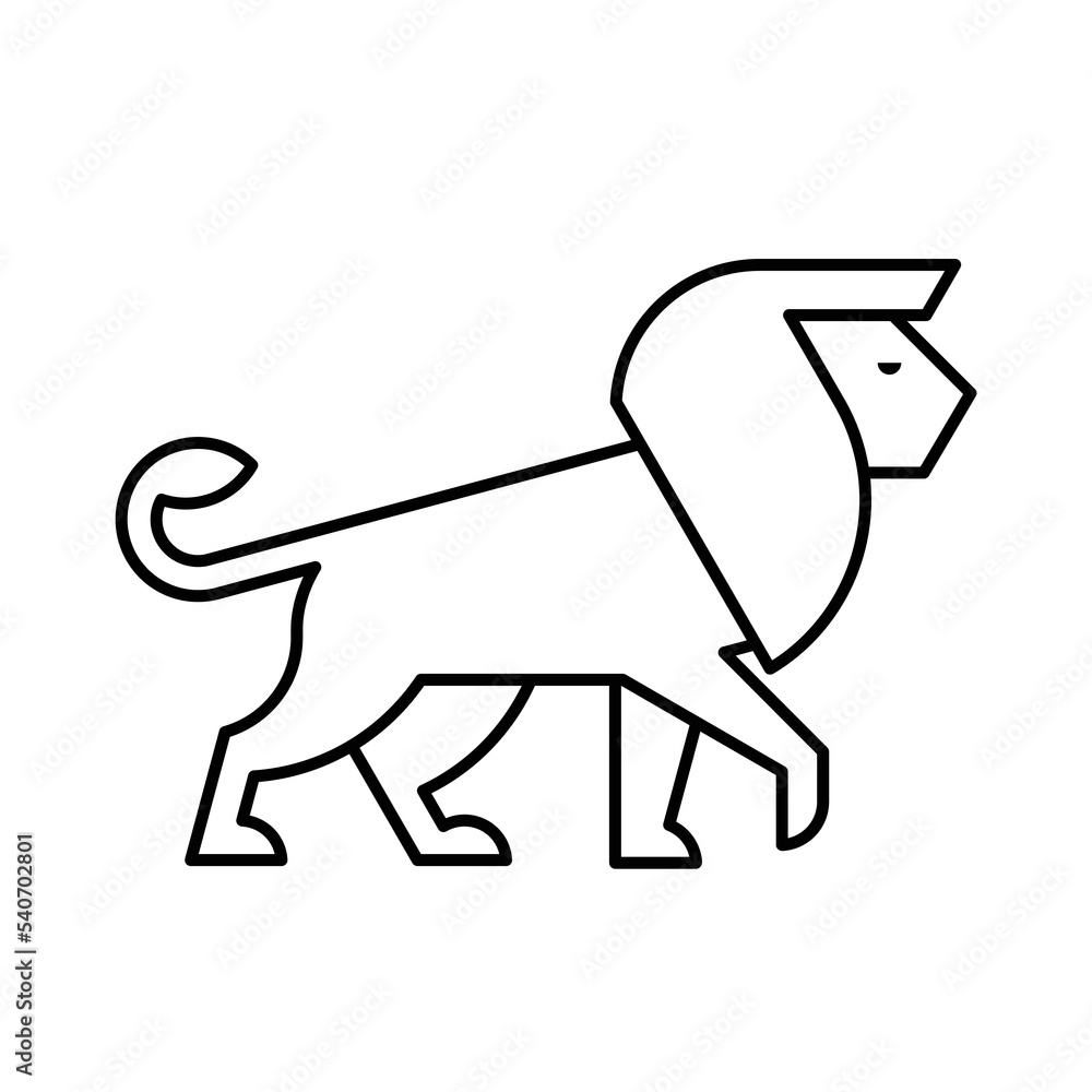 Lion Logo. Icon design. Template elements Lion Logo. Icon design. Template elements