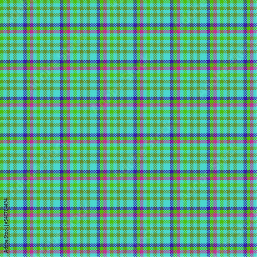 Decorative tartan plaid tiles pattern illustration