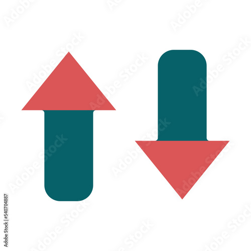 Opposite Arrow Icon Style