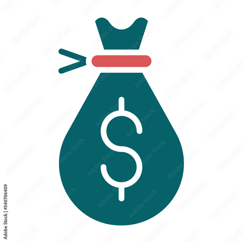 Money Bag Icon Style Money Bag Icon Style