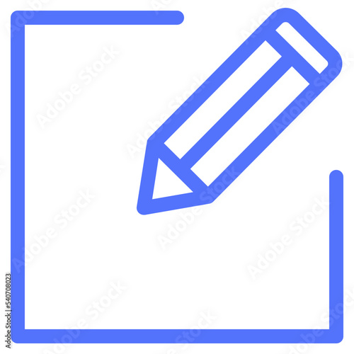 edit write pen writing pencil line icon