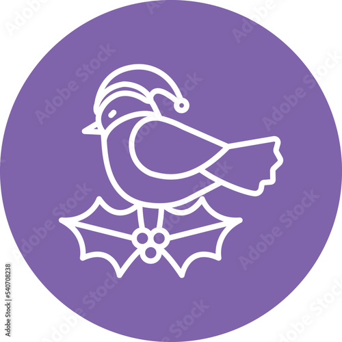 Robin Vector Icon which is suitable for commercial work and easily modify or edit it
