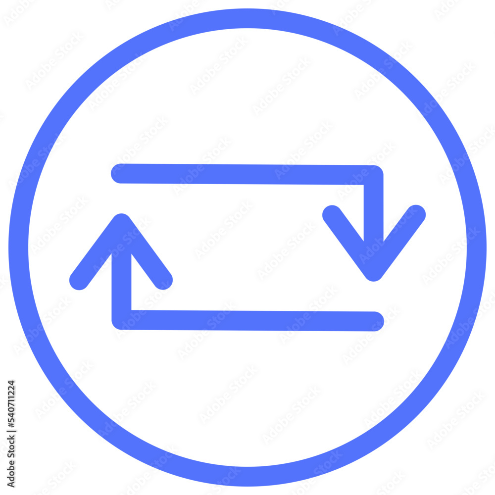 loading arrows reload line icon loading arrows reload line icon