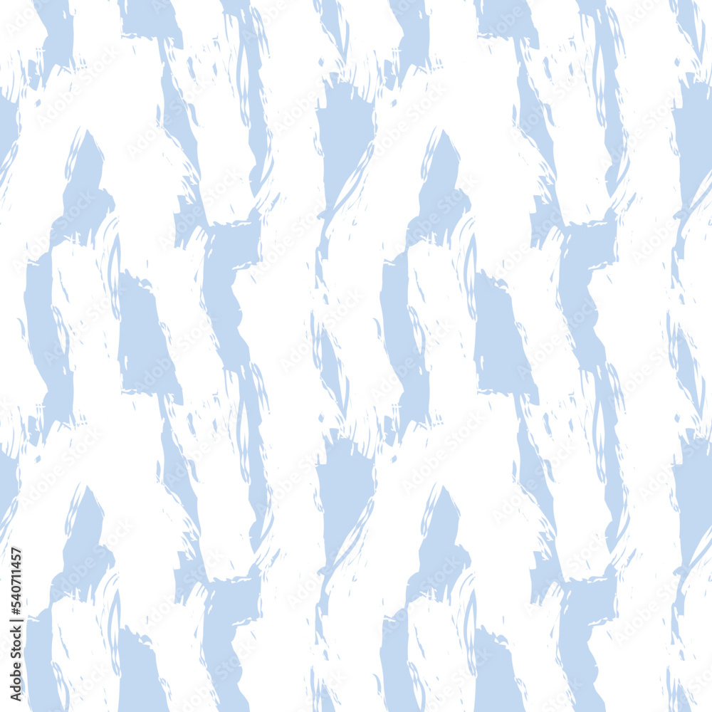 Obraz premium Abstract Brush Strokes Seamless Pattern Design