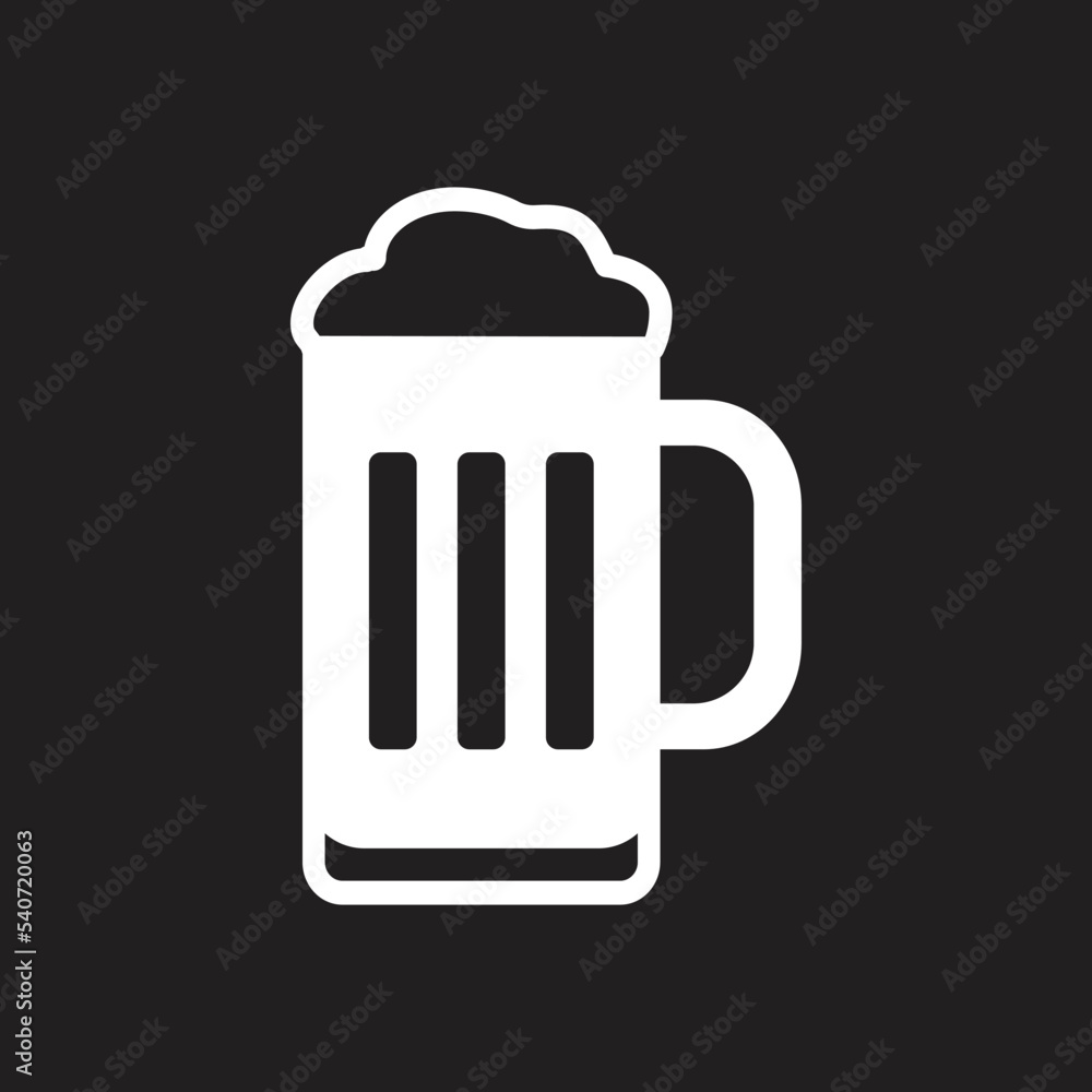 beer icon simple design art beer icon simple design art
