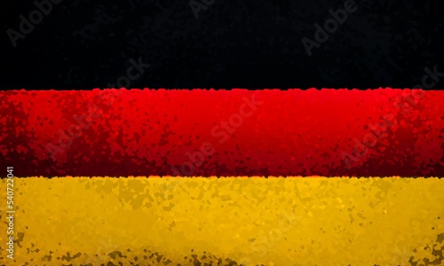 german flag on wall as background