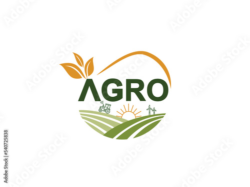 innovative agriculture logo Vector and Template