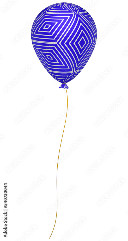 Obraz premium geometry pattern balloon