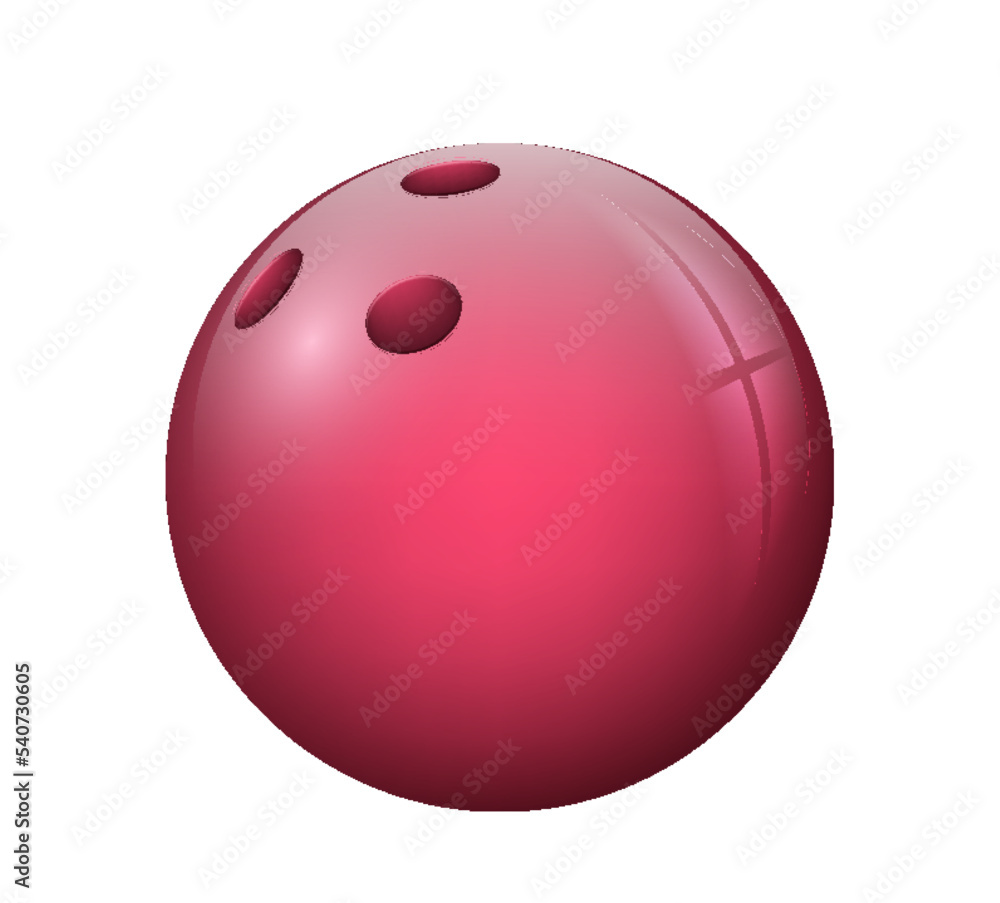 Bowling ball, sports accessory with holes for fingers, equipment for playing game, championship Bowling ball, sports accessory with holes for fingers, equipment for playing game, championship